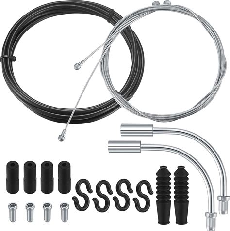 coiled metal bike brake cable housing|bike brake cable kits.